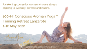 Conscious Woman Yoga Training Retreat Lanzarote www.anapnoeyoga.com